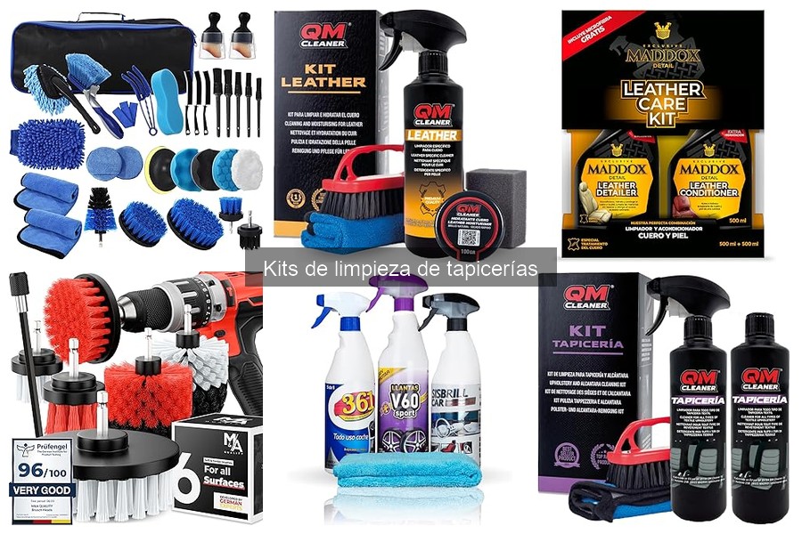 Dónde comprar kits de limpieza de tapicerías y precios