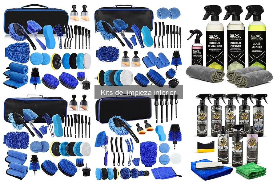 Dónde comprar kits de limpieza interior para coches