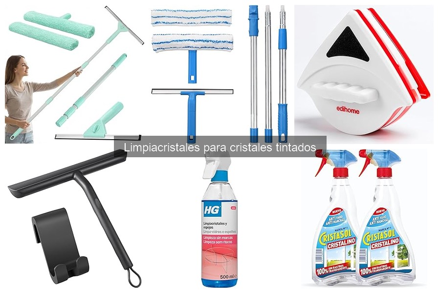 Dónde comprar limpiacristales para cristales tintados