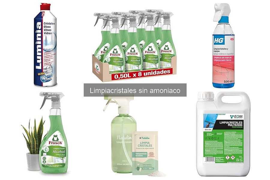 Dónde Comprar Limpiacristales Sin Amoniaco: Mejores Opciones