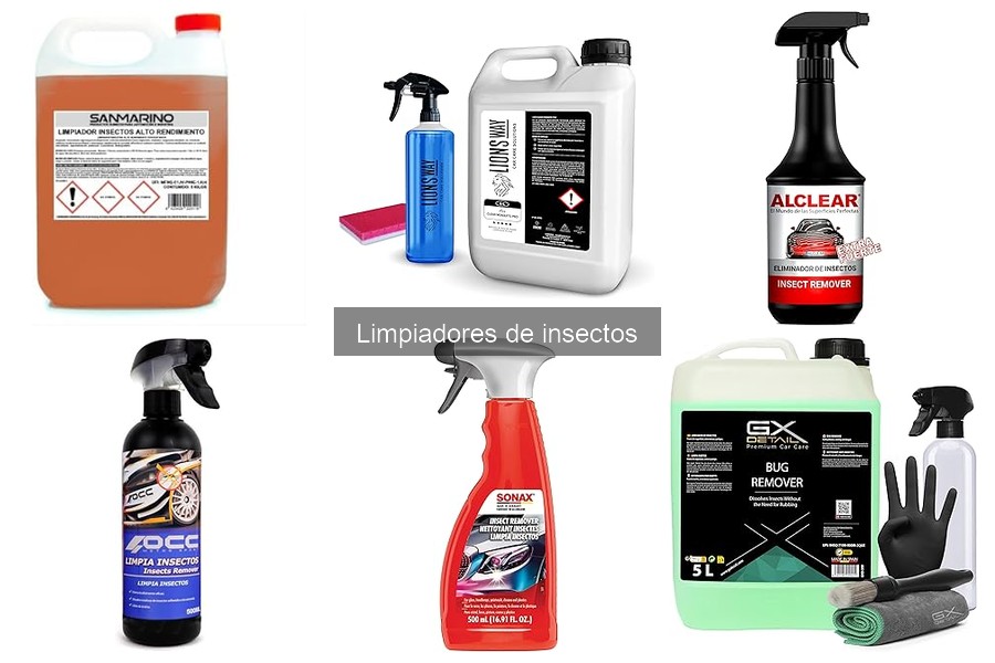 Dónde comprar limpiadores de insectos al mejor precio