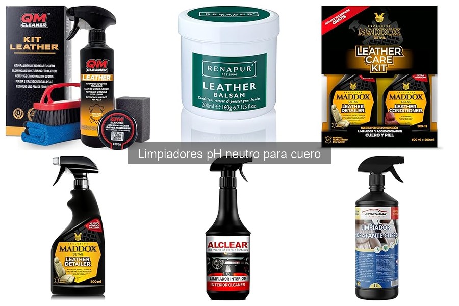 Dónde comprar limpiadores pH neutro para cuero fácilmente