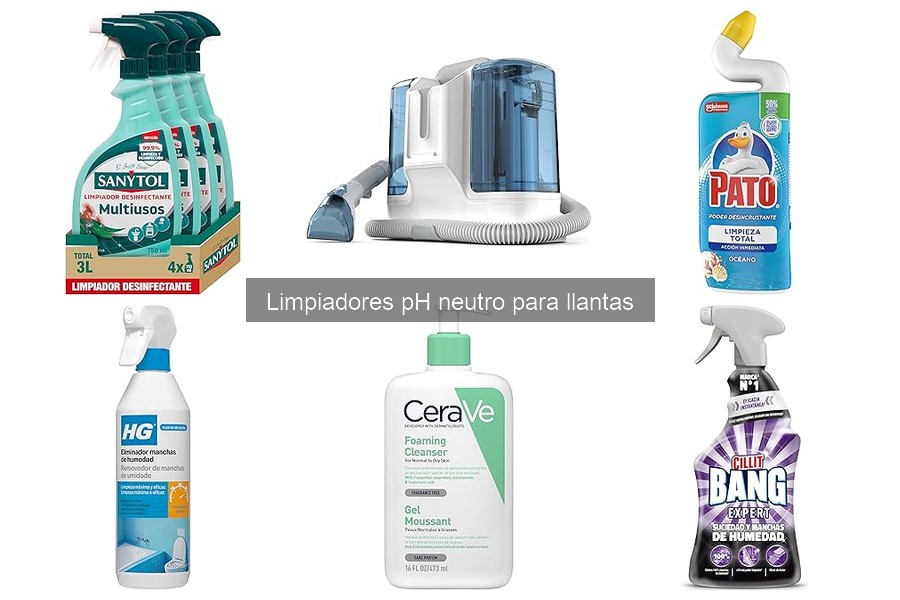 Dónde comprar limpiadores pH neutro para llantas fácilmente