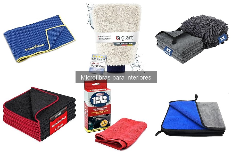 Dónde comprar microfibras para interiores de coche