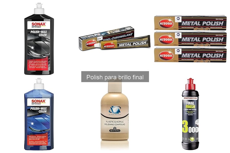 Dónde comprar polish para brillo final al mejor precio