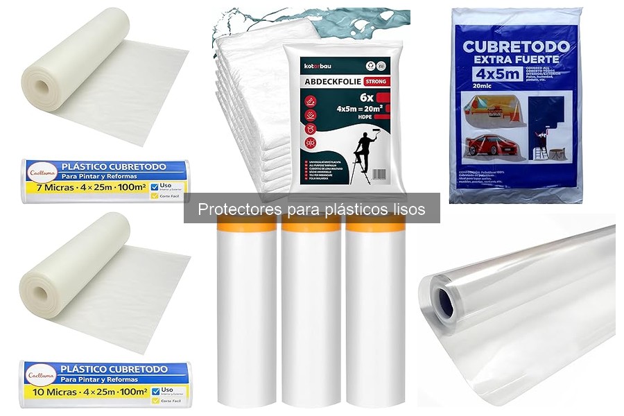 Dónde Comprar Protectores para Plásticos Lisos: Mejores Opciones