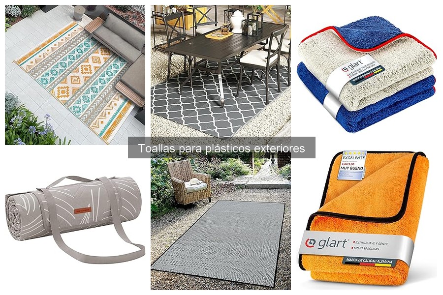 Dónde comprar toallas para plásticos exteriores a buen precio