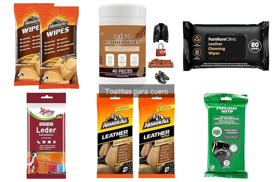 ¿Dónde comprar toallitas para cuero de calidad?