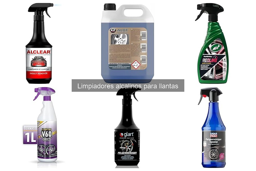 Efectos de limpiadores alcalinos en llantas: guía completa