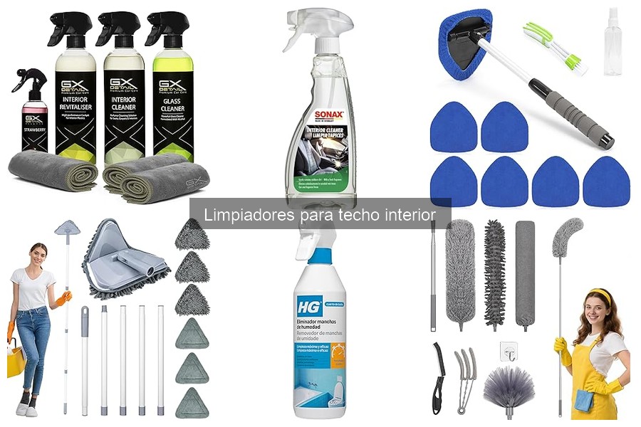 Elimina manchas difíciles del techo interior de tu coche