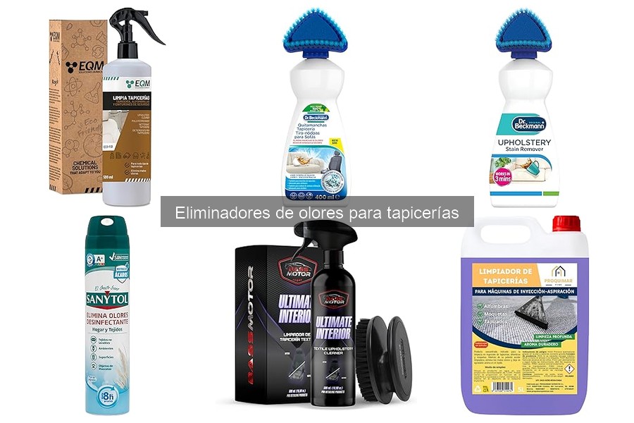 Eliminadores de olores para tapicerías: ¿Qué son y cómo funcionan?