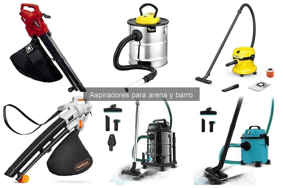 Errores comunes al comprar aspiradores para arena y barro
