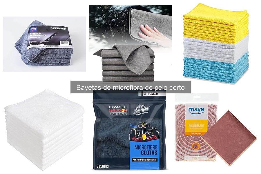 Errores comunes al usar bayetas de microfibra de pelo corto