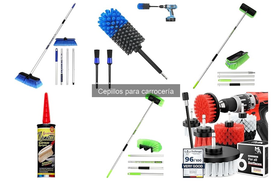 Errores Comunes al Usar Cepillos para Carrocería de Coche