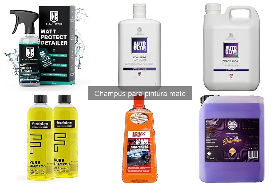 Errores comunes al usar champús para pintura mate