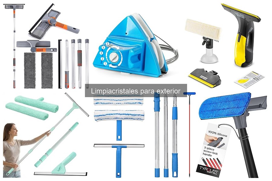 Errores comunes al usar limpiacristales para exterior