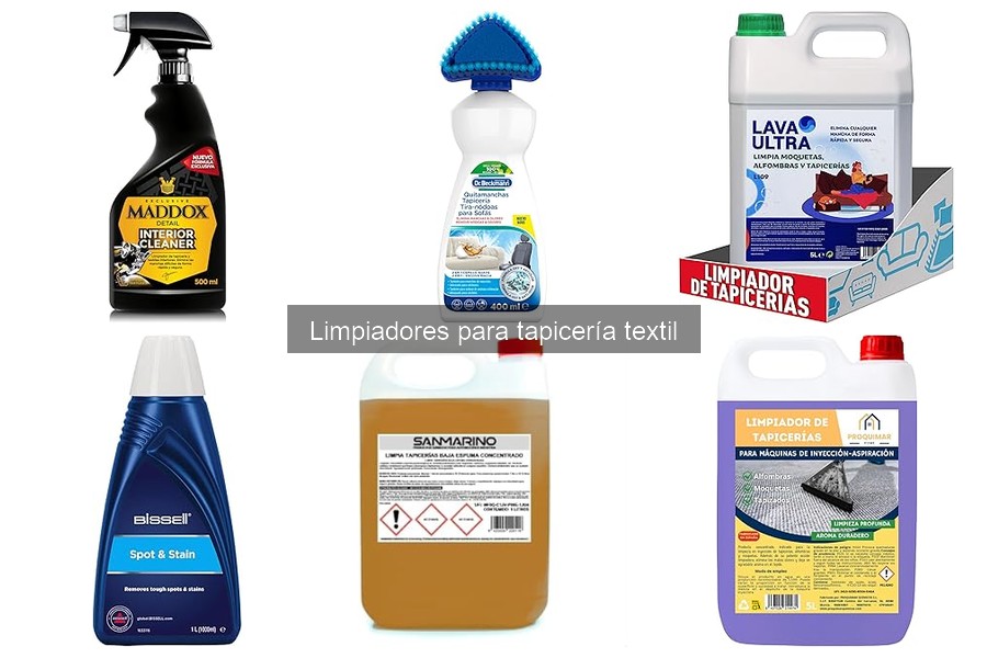 Errores comunes al usar limpiadores para tapicería textil