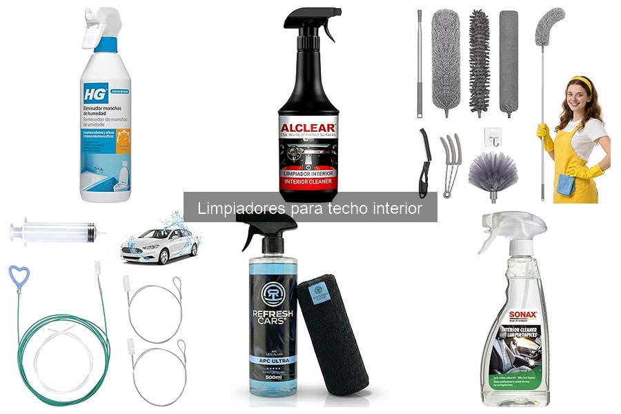 Errores comunes al usar limpiadores para techo interior