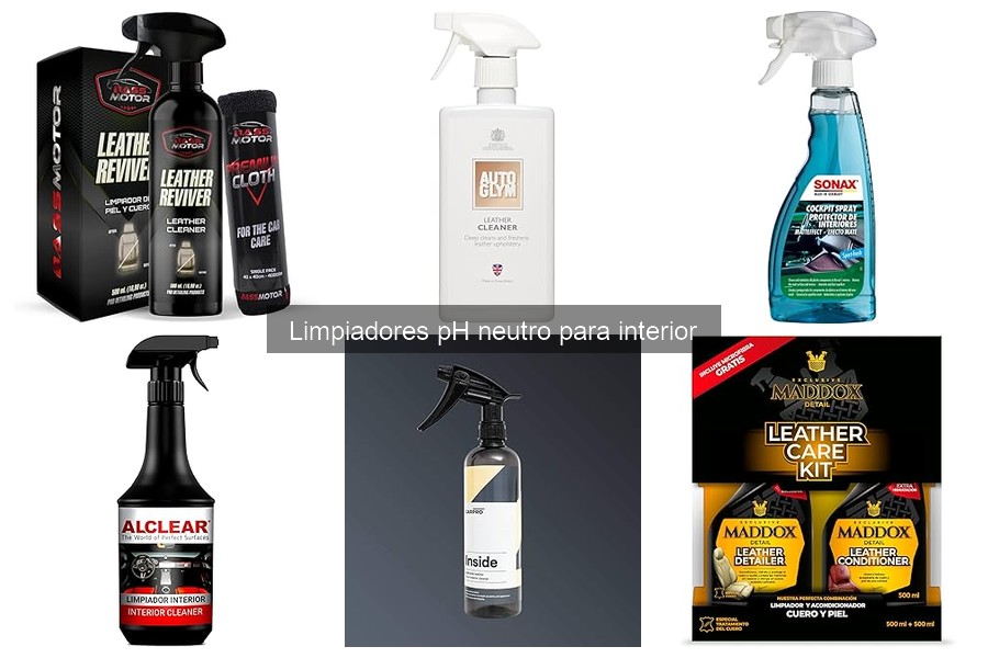 Errores comunes al usar limpiadores pH neutro en el coche