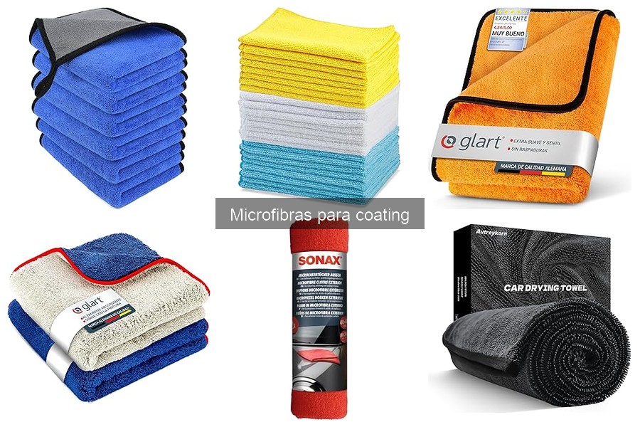 Errores comunes al usar microfibras para coating