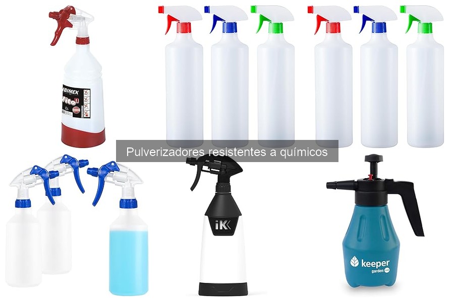 Errores comunes al usar pulverizadores resistentes a químicos