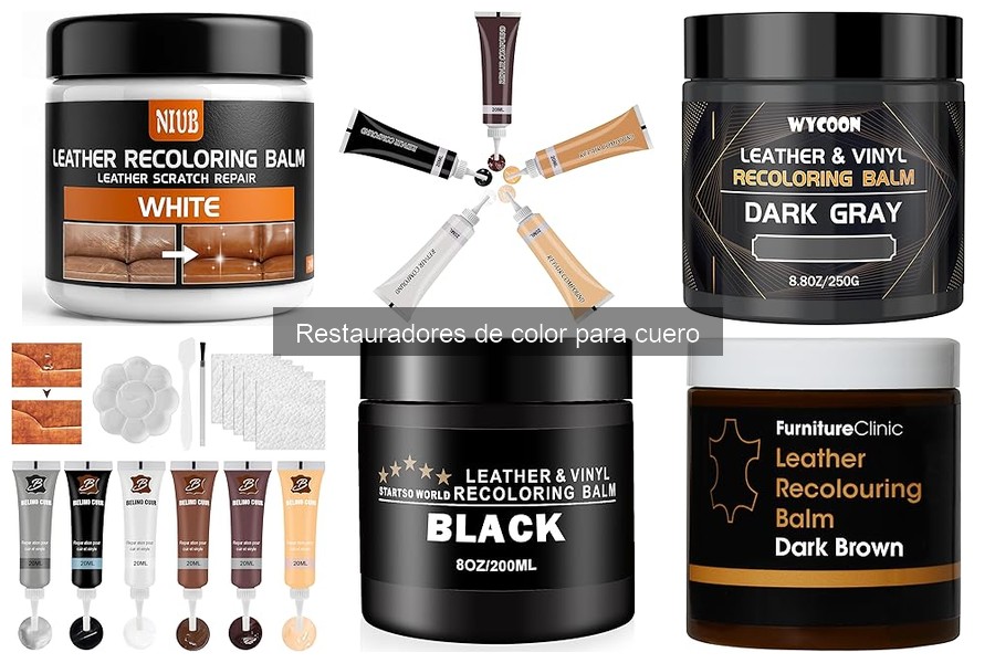 Errores comunes al usar restauradores de color para cuero