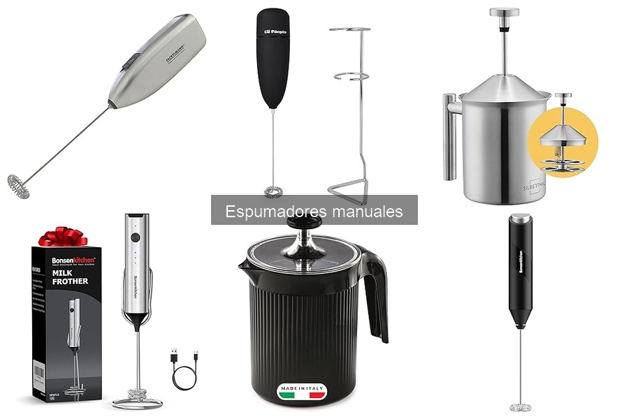 Espumadores manuales recomendados para principiantes
