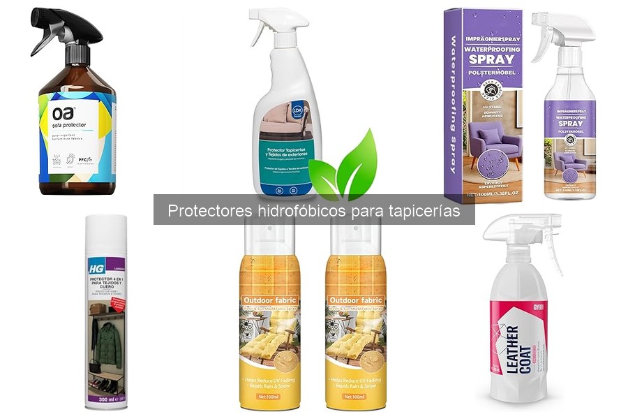Frecuencia de reaplicación del protector hidrofóbico para tapicerías