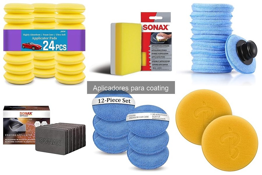 Guía de compra de aplicadores para coating de coche