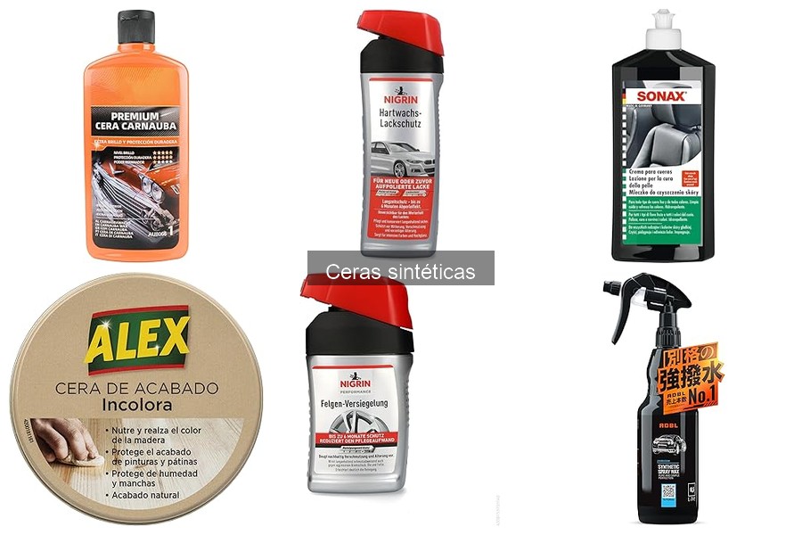 ** Guía de compra de ceras sintéticas para coches: ¿Cuál elegir?