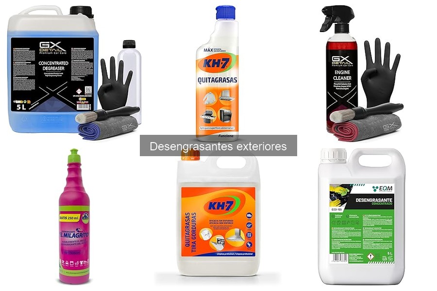 Guía de compra de desengrasantes exteriores para tu coche