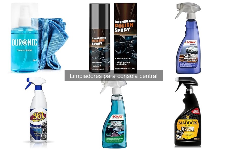 Guía de compra de limpiadores para consola central