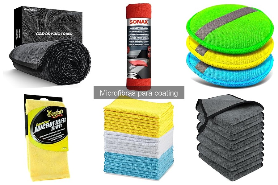 Guía de compra de microfibras para coating del coche