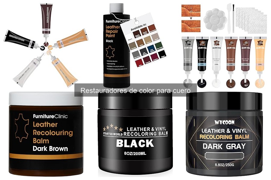 Guía de compra de restauradores de color para cuero
