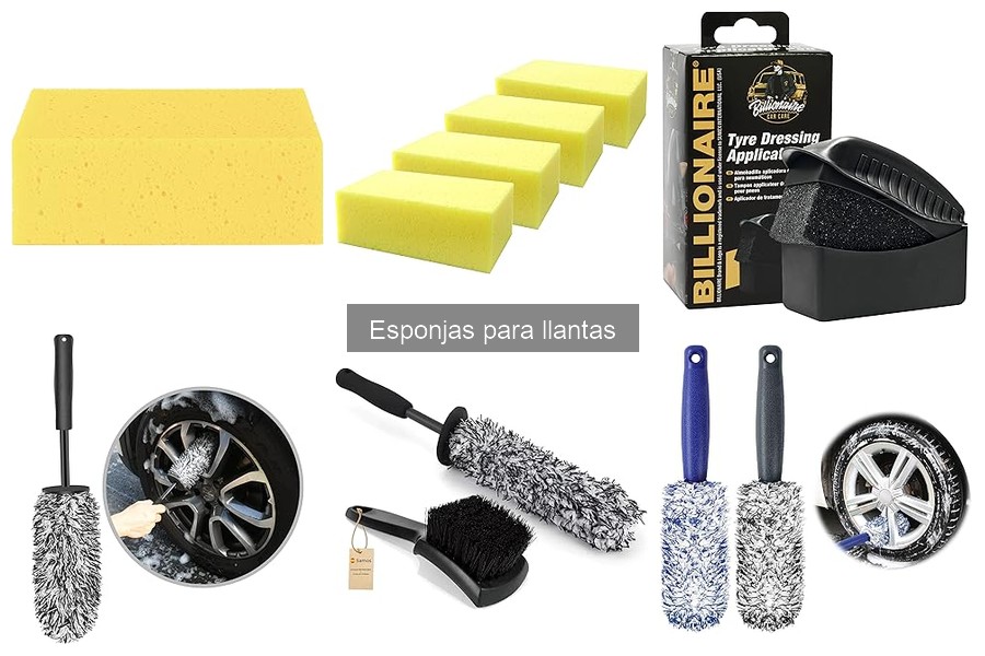 Guía de compra: Escoge la mejor esponja para llantas
