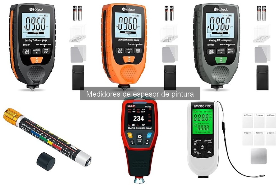 Guía de compra: Medidores de espesor de pintura para coches