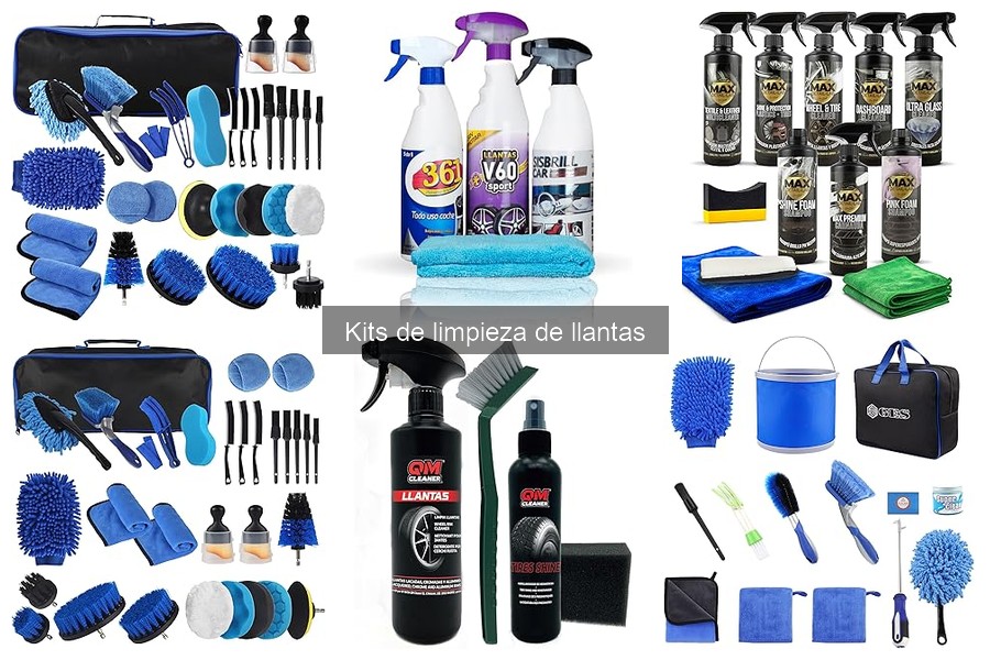 Guía de compra: ¿Qué buscar en un kit de limpieza de llantas?