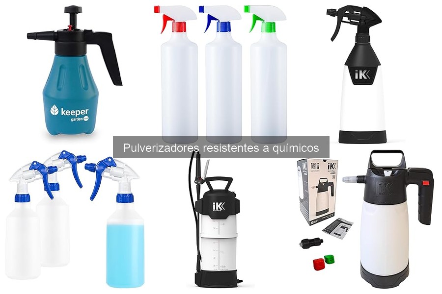 Guía de instalación de pulverizadores resistentes a químicos