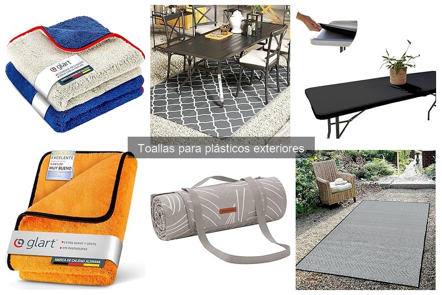 Guía de Toallas para el Cuidado de Plásticos Exteriores