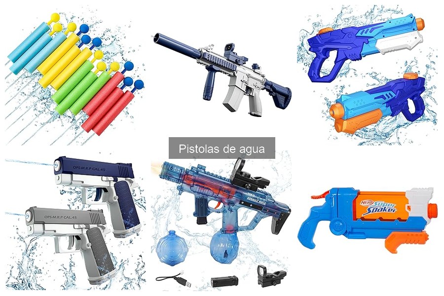 Guía para elegir la mejor pistola de agua para adultos