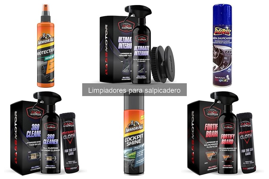 Ingredientes a Evitar en Limpiadores para Salpicadero