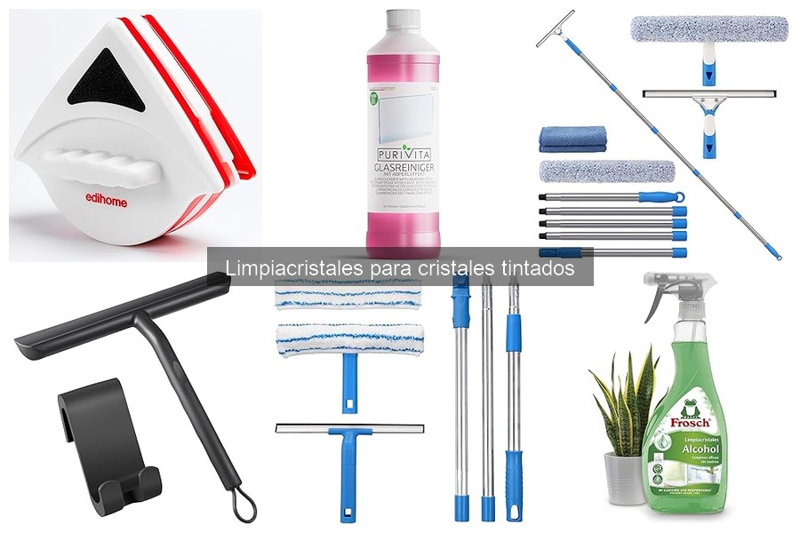 Limpiacristales ecológicos para cristales tintados: ¿valen la pena?