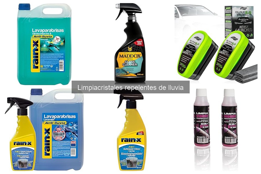 Limpiacristales repelentes de lluvia para SUV y coches deportivos