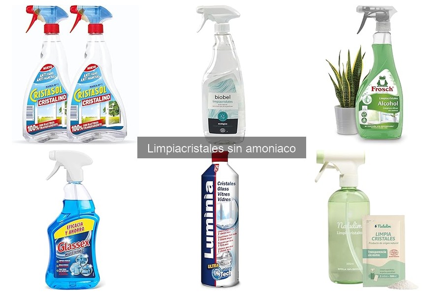 Limpiacristales sin amoniaco: ¿Son seguros para tus mascotas?