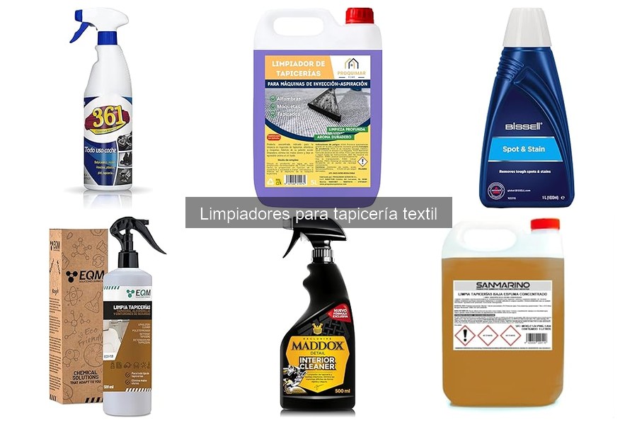 Limpiadores Aerosol vs Líquidos para Tapicería Textil: Comparativa
