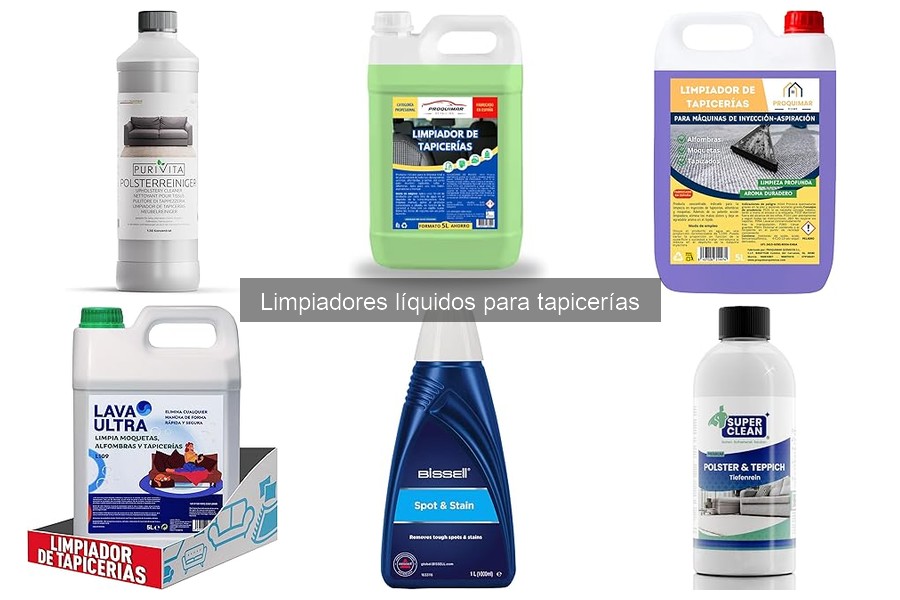 Limpiadores líquidos vs. en espuma para tapicerías de coche