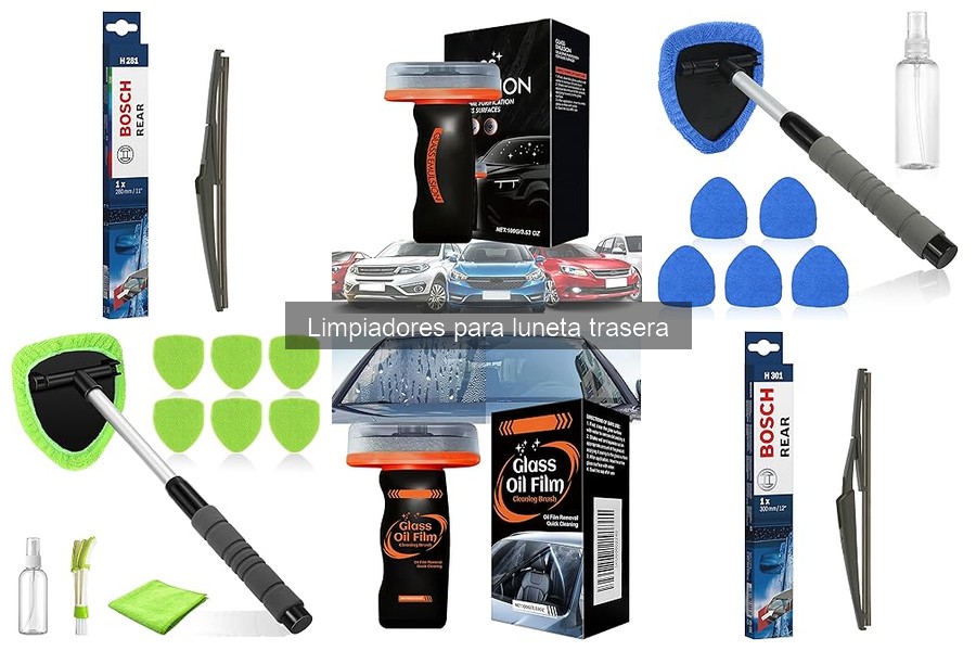 Limpiadores para Luneta Trasera: Importancia y Función