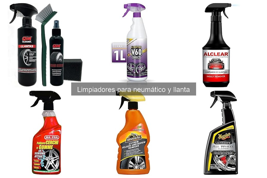 Limpiadores para Neumáticos y Llantas: ¿Qué Son y Cómo Funcionan?
