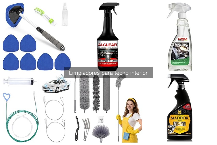 Limpiadores para Techo Interior: Tipos y Características