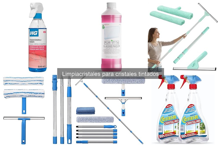 Los mejores limpiacristales para cristales tintados